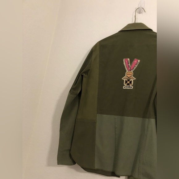 Valentino Embroidered Army Style Jacket - Picture 4 of 16